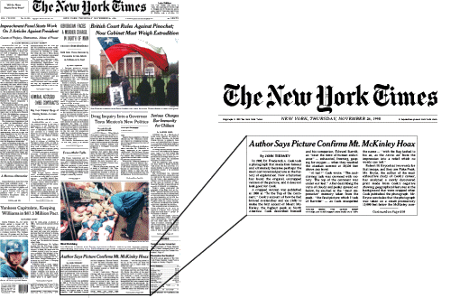 New York Times - Front Page